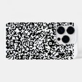 QR Code Scan Funny iPhone Case Farbe (Rückseite (Horizontal))