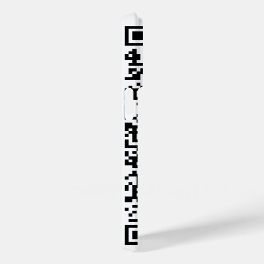QR Code Scan Funny iPhone Case Farbe (Rückseite / Rechts)