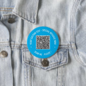 QR-Code-Scan-Info Benutzerdefinierter Text Ihre Fa Button (Beispiel)