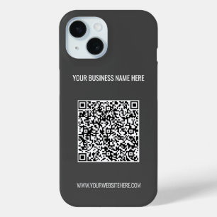 QR Code Scan Info Benutzerdefinierter Text iPhone  Case-Mate iPhone Hülle