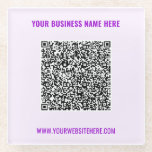 QR Code Scan Info Benutzerdefiniertes Untersetzer- Glasuntersetzer<br><div class="desc">Benutzerdefinierte Farben und Schriftart Glass Untersetzer mit Ihrem QR-Code und Custom Text Beruflichen Personalisierten Firmennamen Website Werbe-Unternehmen Glass Untersetzer / Geschenk - Hinzufügen Sie Ihre QR-Code - Bild oder Logo / Name - Unternehmen / Website oder E-Mail oder Telefon - Kontakt Informationen / Adresse - Ändern und Entfernen / Hinzufügen...</div>