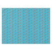 QR Code Scan Info Blue Tablecloth - Farben auswähl Tischdecke (Vorderseite (Horizontal))