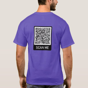 QR Code Scan Info Funny T - Shirt