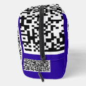 QR-Code-Scan-Info-Individuelle Farbe Personalisier Waschbeutel (Rechts)