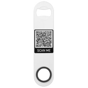 QR-Code-Scan-Info Personalisierter Bar-Key Speed Flaschenöffner