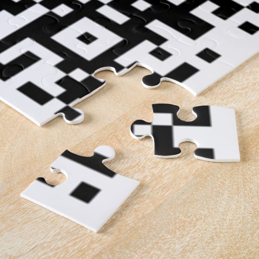 QR Code Scan Info Puzzle Personalisiertes Geschenk (Seite)