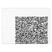 QR-Code-Scan-Info Werbeaktion Business-Tablett Tischdecke (Vorderseite (Horizontal))