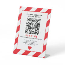 QR-Code Scan Karo-in-Business-Signage rot