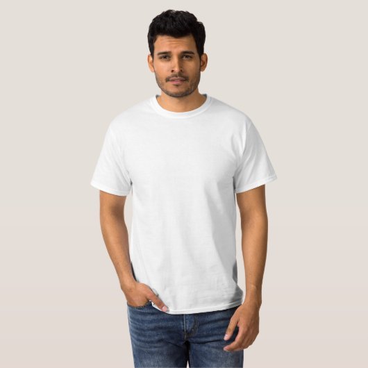 QR Code Scan Me Mäuse Back Print White T-Shirt (Vorne ganz)