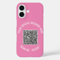 QR-Code-Scan mit benutzerdefinierten Text und Farb