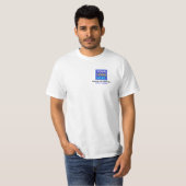 (QR-Code-Scan & Text) Benutzerdefiniertes Firmenlo T-Shirt (Vorne ganz)