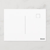 QR-Code-Scan und benutzerdefinierte Textkarte Postkarte (Rückseite)