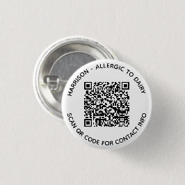 QR-Code scannbarer kontaktloser Info-benutzerdefin Button