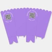 QR-Code Scannen benutzerdefinierter Text- und Farb Geschenkschachtel (Ungeklappt)