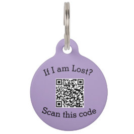 QR-Code scannen verloren gefunden mein Code Hausti Haustiermarke