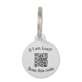 QR-Code scannen verloren gefunden mir Code Haustie Haustiermarke