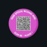 QR-Code Scannen von benutzerdefinierten Text Ihr M Magnet<br><div class="desc">Wählen Sie Farben und Schriftart - Magnete mit Ihrer speziellen QR-Codeinfo und dem Personalisierten Magnet-Geschenk für den benutzerdefinierten Text - Hinzufügen Ihres QR-Codes - Bild oder Logo - Foto / Text - Name oder andere Informationen / Nachricht - Umgestalten und verschieben oder entfernen / Hinzufügen von Elementen - Bild /...</div>