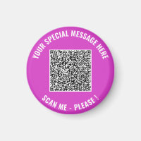 QR-Code Scannen von benutzerdefinierten Text Ihr M