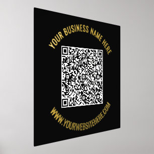 QR-Code Scannen von benutzerdefinierten Text Schwa Foliendrucke