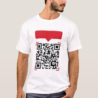 QR-Code schlechte Witze T-Shirt