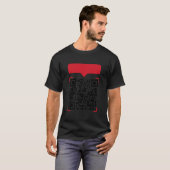 QR-Code schlechte Witze T-Shirt (Vorne ganz)