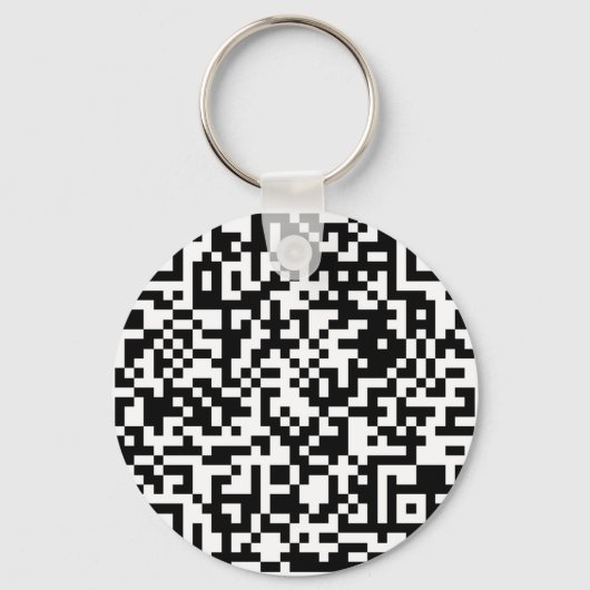 QR-Code Schlüsselanhänger (Vorderseite)