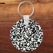 QR-Code Schlüsselanhänger (Vorderseite)