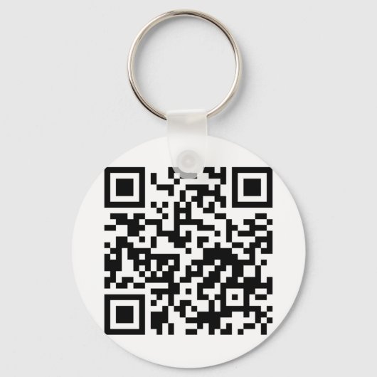 QR-Code Schlüsselanhänger (Vorderseite)