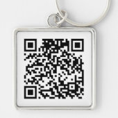 QR Code Schlüsselanhänger (Vorne)