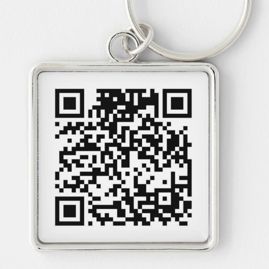QR Code Schlüsselanhänger (Vorne)