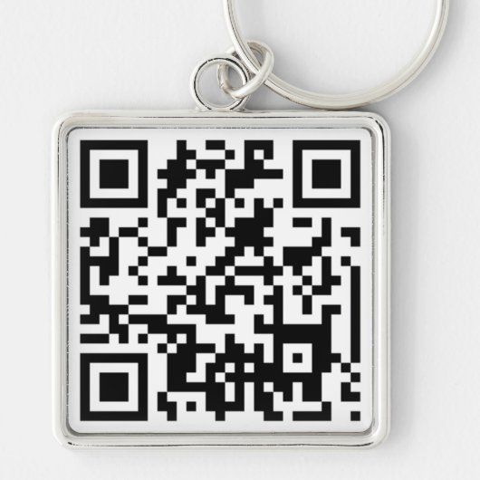 QR CODE SCHLÜSSELANHÄNGER (Vorne)