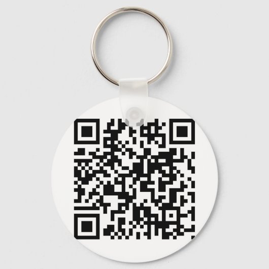 QR-Code Schlüsselanhänger (Vorderseite)