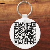 QR-Code Schlüsselanhänger (Vorderseite)