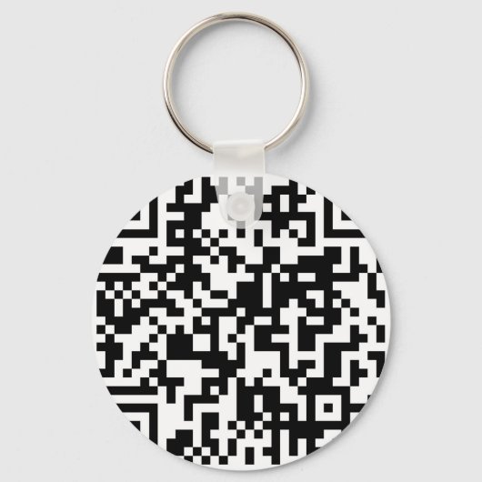 QR-Code Schlüsselanhänger (Vorderseite)