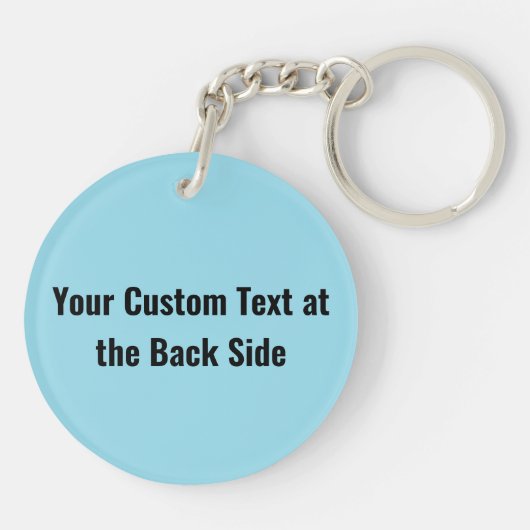 QR-Code-Schlüsselanhänger Schlüsselanhänger (Rückseite)