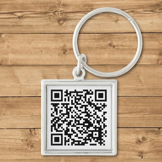 QR-Code-Schlüsselanhänger Schlüsselanhänger