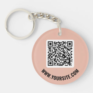 QR-Code-Schlüsselanhänger Schlüsselanhänger