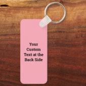 QR-Code-Schlüsselanhänger Schlüsselanhänger (Rückseite)