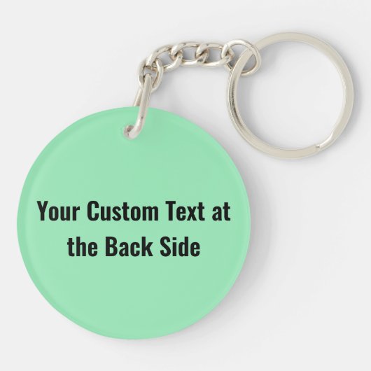 QR-Code-Schlüsselanhänger Schlüsselanhänger (Rückseite)