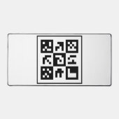 qr Code Schreibtischunterlage (Vorderseite)