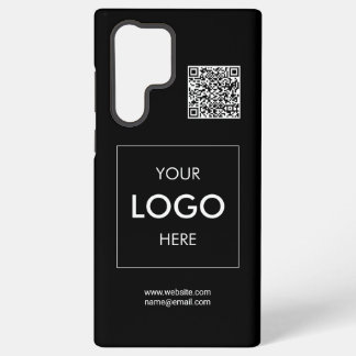 QR-Code Schwarz Samsung Galaxy Hülle