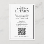 QR-Code Schwarz-weißes Wappen, Monografie Begleitkarte (Rückseite)