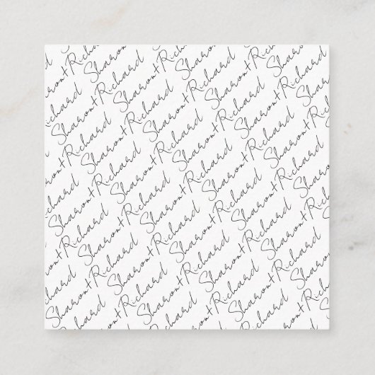 QR-Code Schwarzweiß-Kalligrafie-UAWG-Foto Begleitkarte (Rückseite)