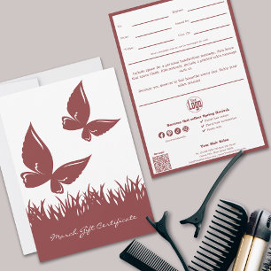 QR Code Services Hinweis März Geschenkgutschein