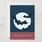 QR Code Services Hinweis Oktober Geschenkgutschein (Vorderseite)