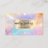 QR-Code-Shop für Logos mit dem Logo Holograph Visitenkarte (Vorderseite)