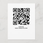 QR-CODE-SIGN FÜR UNTERNEHMEN - NUTZEN SIE HIER DEN POSTKARTE (Vorderseite)