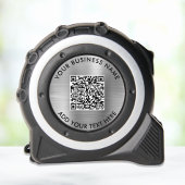 QR Code Silver Maßband
