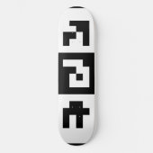 qr Code Skateboard (Vorderseite)