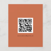 QR Code Skript Hochzeit Terracotta UAWG (Rückseite)